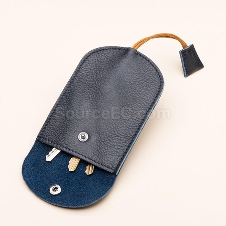 Customization Genuine Leather Key Organizer Corporate Gifts