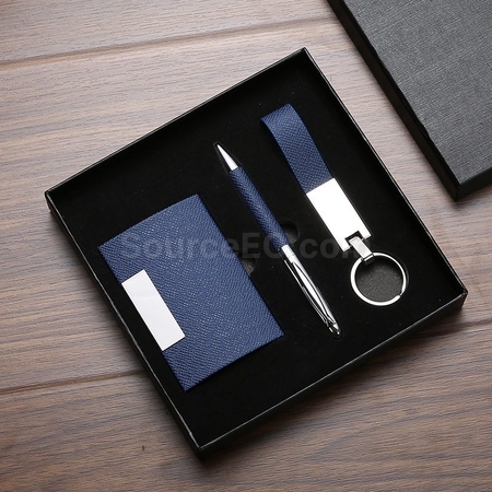 Customization Metal Business Card Holder Set Corporate Gifts