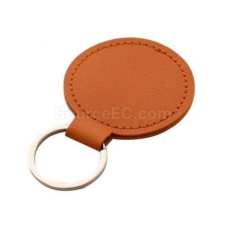 Customization PU Leather Keychain Corporate Gifts