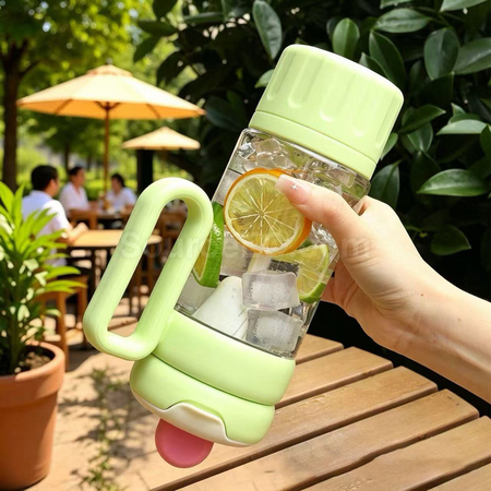 Customization Large-Capacity Tritan Straw Water Bottle Corporate Gifts