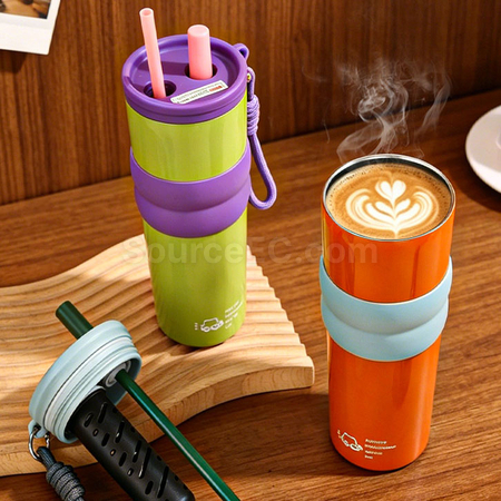 Customization 316 stainless steel insulated tumbler with straw Corporate Gifts