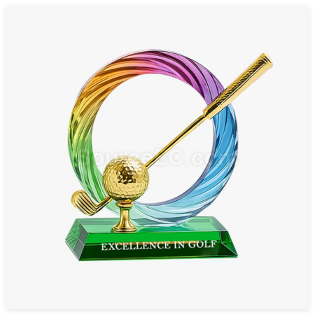 Customization Golf Trophy Corporate Gifts