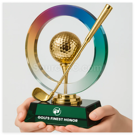 Customization Golf Trophy Corporate Gifts