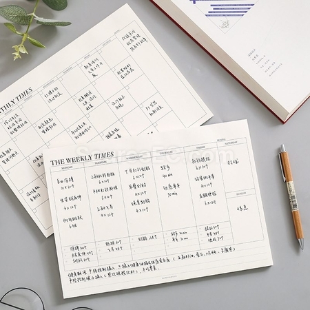 Customization Monthly Planner Notepad Corporate Gifts
