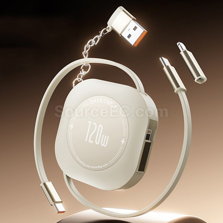 Customization Retractable Storage Fast Charging Data Line Corporate Gifts