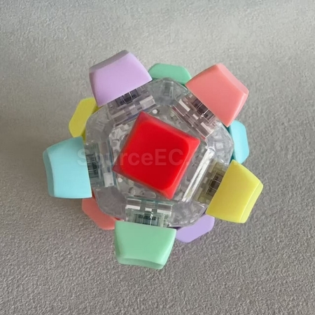 Customization 12-Key Round Ball Fidget Stress Relief Toy Corporate Gifts