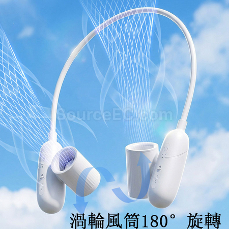 Customization Adjustable Air Outlet Portable Neck Fan Corporate Gifts
