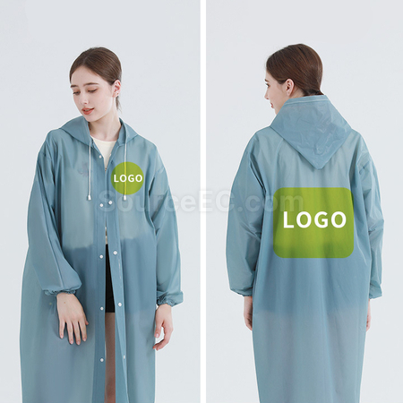 Customization EVA Raincoat With Brim Corporate Gifts