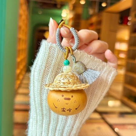 Customization Natural Gourd Pendant Corporate Gifts