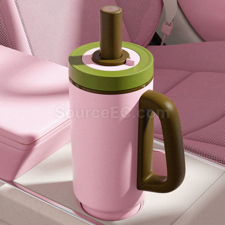 Customization Stainless steel ceramic straw tumbler Corporate Gifts