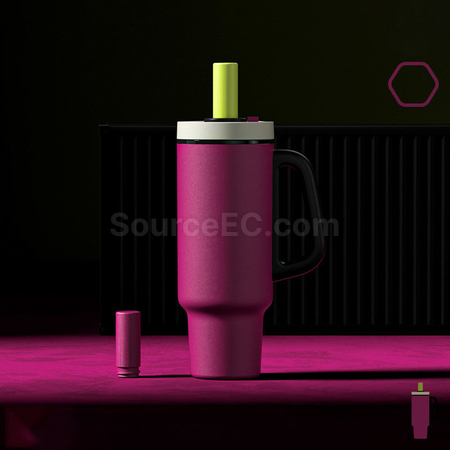 Customization Stainless steel ceramic straw tumbler Corporate Gifts