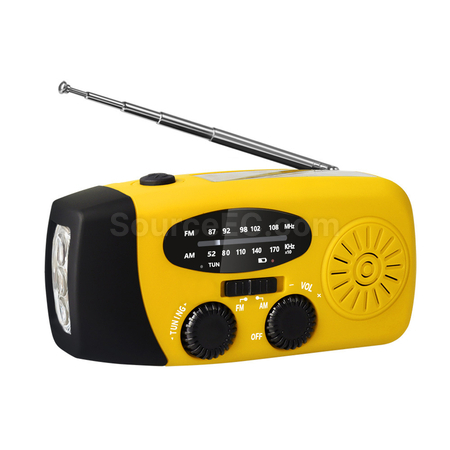 Customization Multifunction Emergency Hand Crank Solar Radio Corporate Gifts