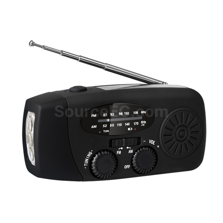 Customization Multifunction Emergency Hand Crank Solar Radio Corporate Gifts