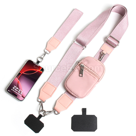 Customization Twill Braided Detachable Phone Wrist Strap/Back Strap Lanyard Corporate Gifts