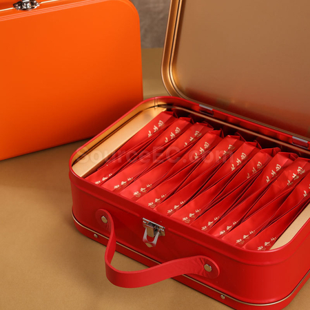 Customization Tinplate Hand-Held Storage Gift Box Corporate Gifts