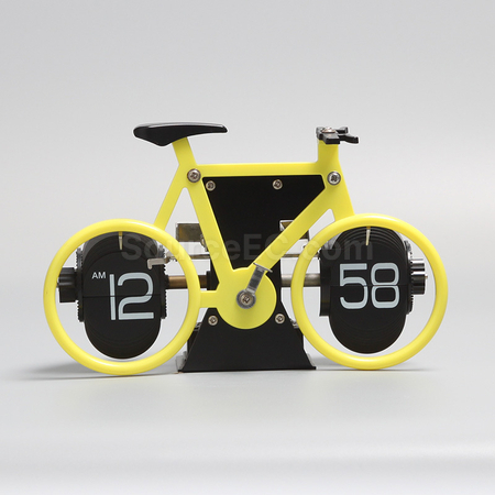 Customization Retro European Bicycle-shaped Flip Clock Corporate Gifts