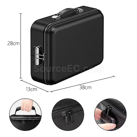 Customization Lockable Fireproof & Waterproof Document Box Corporate Gifts