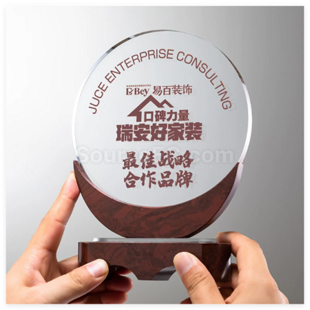 Customization Crystal Marble Trophy Corporate Gifts
