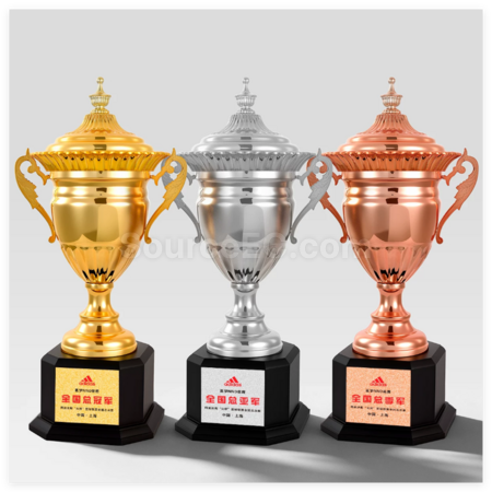 Customization Large Metal Trophy Corporate Gifts