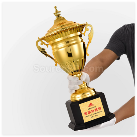 Customization Large Metal Trophy Corporate Gifts