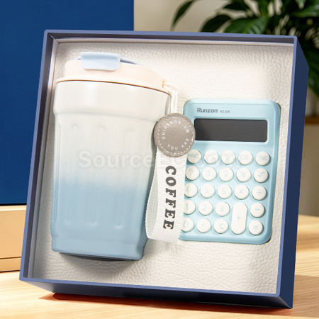Customization Coffee Cup Calculator Set Corporate Gifts