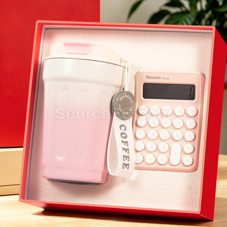 Customization Coffee Cup Calculator Set Corporate Gifts
