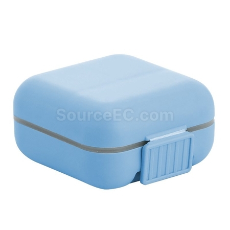 Customization Portable Dual-Seal Silicone Medicine Box Corporate Gifts