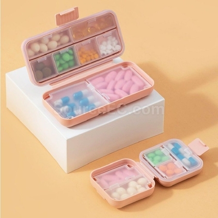 Customization Portable Dual-Seal Silicone Medicine Box Corporate Gifts