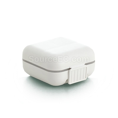 Customization Portable Dual-Seal Silicone Medicine Box Corporate Gifts