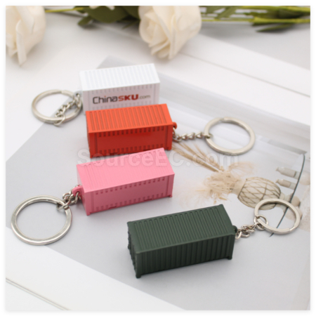 Customization Creative Simulation Container Keychain Corporate Gifts