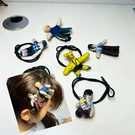 Customization Rat-shaped plush headband and hair clips Corporate Gifts
