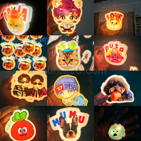 Customization Customizable shapes available for night light pendants Corporate Gifts