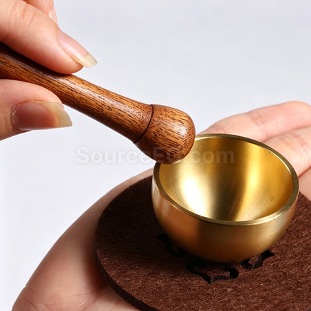 Customization Mini Brass Singing Bowl for Stress Relief & Meditation Corporate Gifts