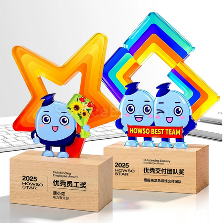 Cartoon Acrylic Award Seat
