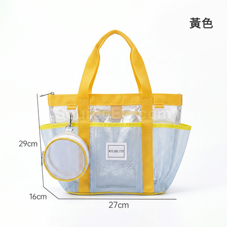 Customization Dopamine‑Colored Mesh Beach Bag Corporate Gifts