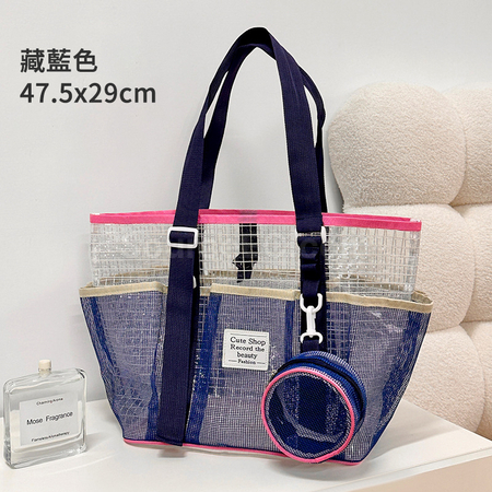 Customization Dopamine‑Colored Mesh Beach Bag Corporate Gifts