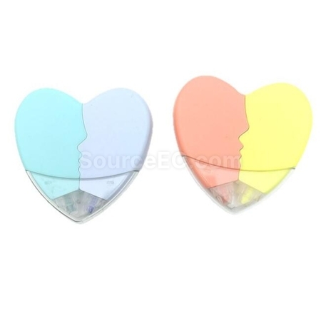 Customization Heart-Shaped Highlighter Corporate Gifts