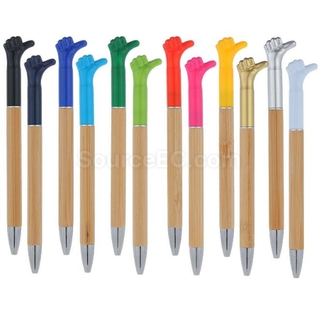 Thumbs Up For eco-friendly bamboo and wood pens