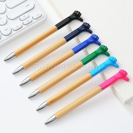 Customization Thumbs Up For eco-friendly bamboo and wood pens Corporate Gifts