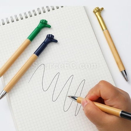 Customization Thumbs Up For eco-friendly bamboo and wood pens Corporate Gifts