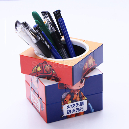 Customization Pen Holder Magic Cube Corporate Gifts