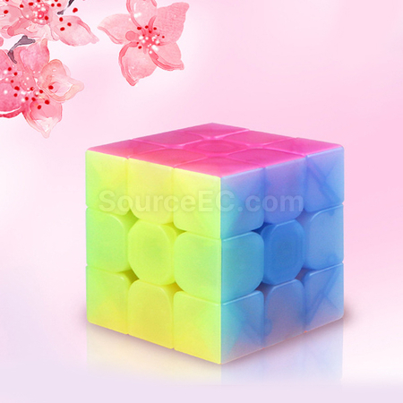 Customization Jelly Color Magic Cube Corporate Gifts