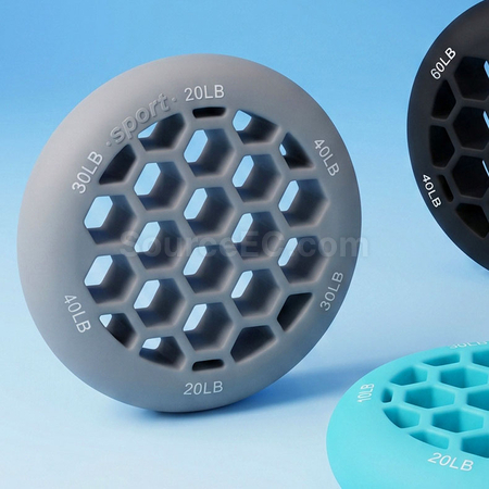 Customization Adjustable Strength Honeycomb Silicone Grip Strengthener Corporate Gifts