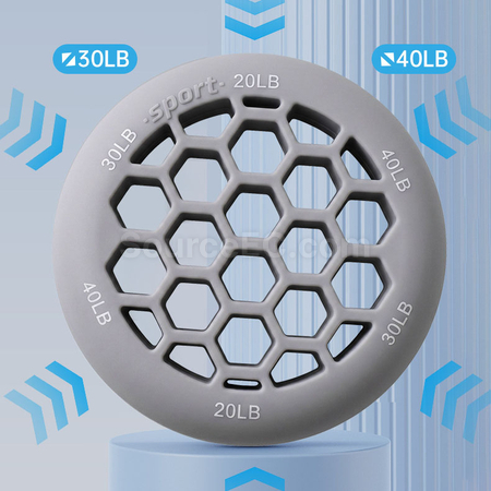 Customization Adjustable Strength Honeycomb Silicone Grip Strengthener Corporate Gifts