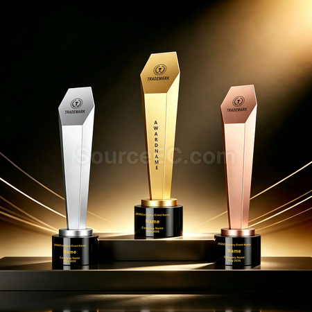 Customization Metal‑texture Trophy Corporate Gifts