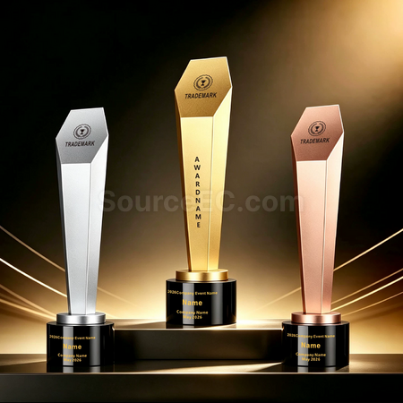 Customization Metal‑texture Trophy Corporate Gifts