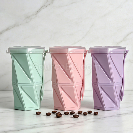 Customization Silicone Folding Pocket Water Cup Corporate Gifts