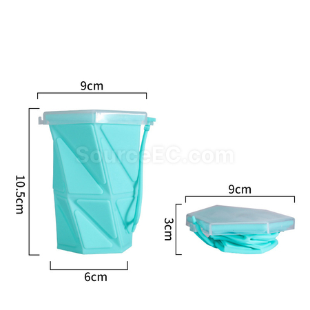 Customization Silicone Folding Pocket Water Cup Corporate Gifts