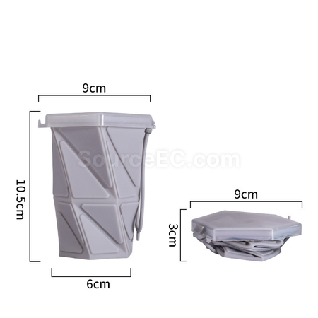 Customization Silicone Folding Pocket Water Cup Corporate Gifts