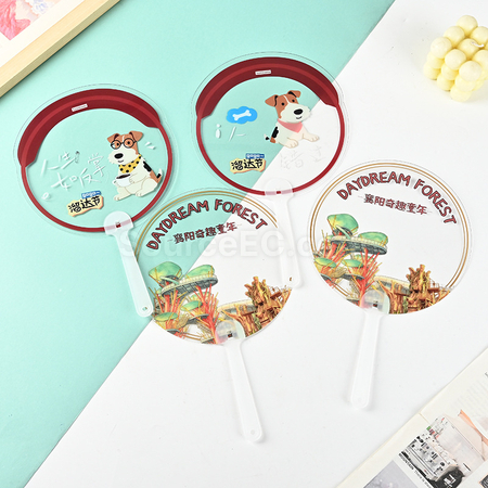 Customization Customized Transparent Advertising Fans Corporate Gifts